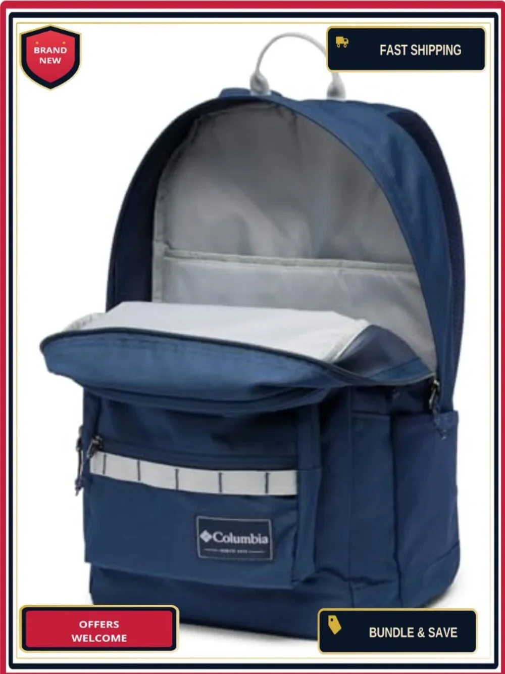 Columbia Unisex Zigzag II 30L Backpack with Laptop Sleeve, Polyester